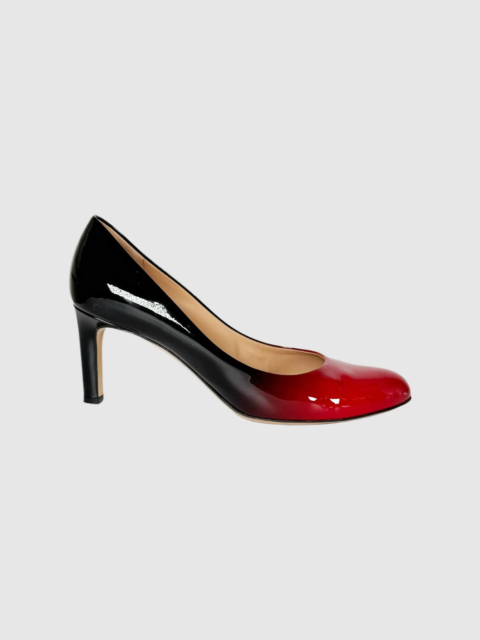Ombré Patent Leather Pumps - Size 9