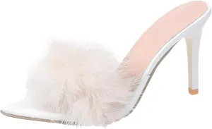 Open Toe Heels for Women Ankle Strap High Heel Sandals for Women Chunky Heels Women's Open Toe Heeled Sandals