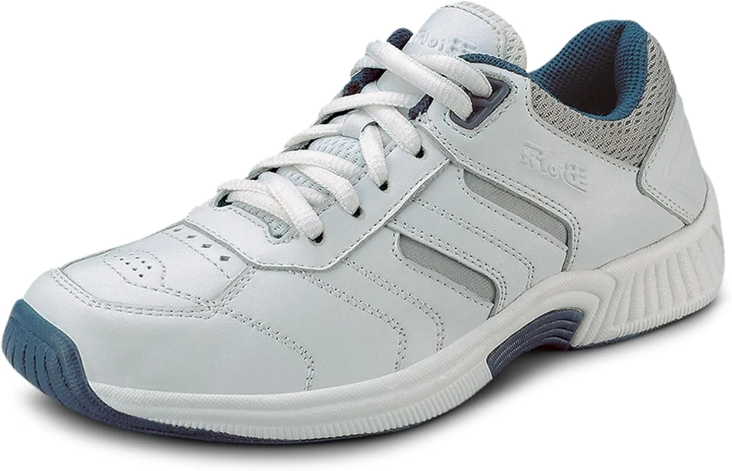 Orthofeet Men's Orthopedic Leather Pacific Palisades Sneakers
