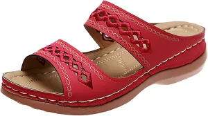 Orthopedic Flip Flops for Women Orthotic Womens Wedges Sandals Arch Support Summer Sandals Orthotic Wide Width Sandals for Women Arch Support Orthopedic Arch Support Sandals for Women 2025