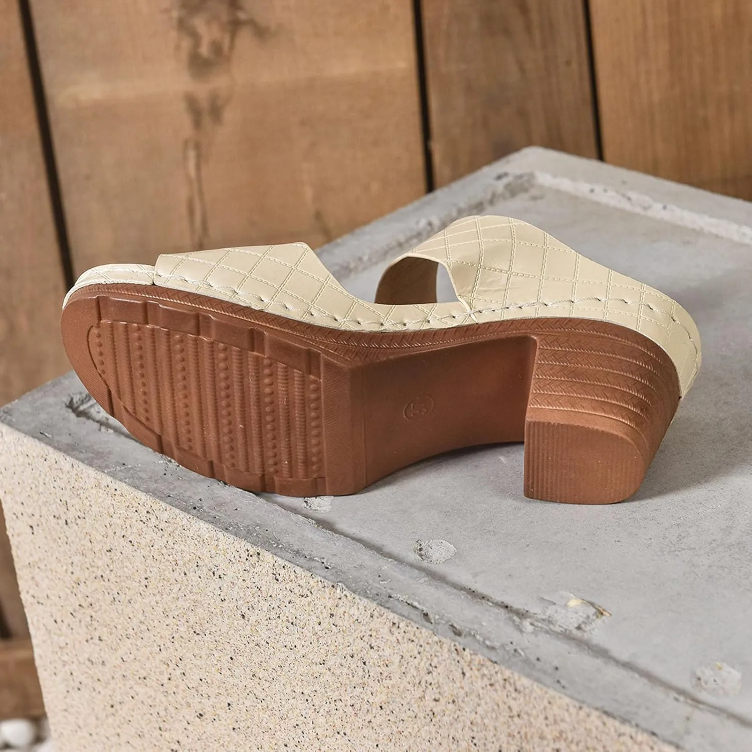 Orthopedic Heels Sandals for Women Dressy Summer Arch Support Low Chunky Block Heeled Peep Toe Slip On Mules Shoes