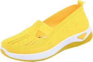 Orthopedic Shoes for Women Breathable Soft Slip On Mens Dress Shoes Lightweight Business Casual Shoes Wedge Sneakers Slip On Tennis Shoe Loafers Dress Shoe