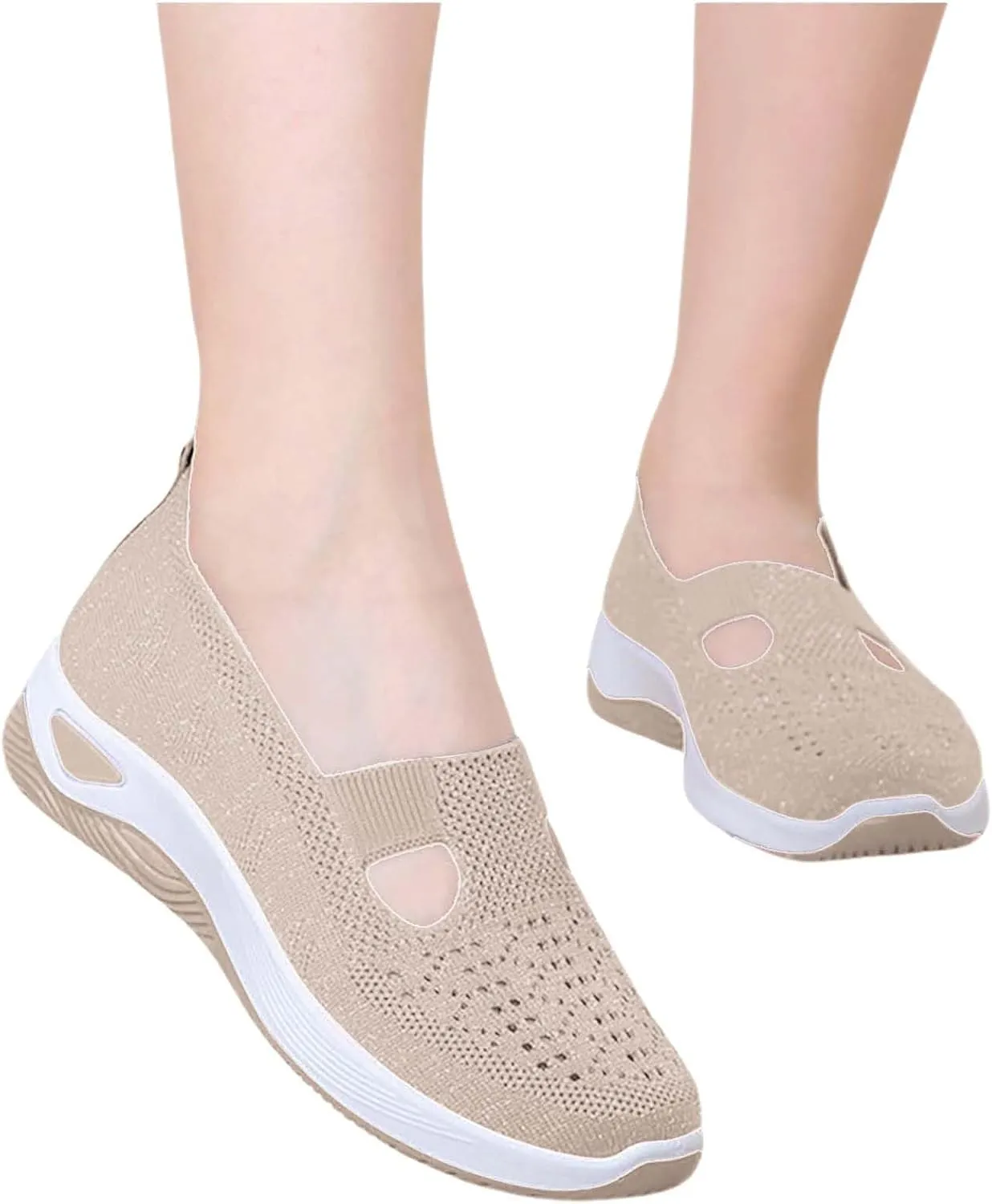 Orthopedic Shoes for Women Woven Orthopedic Mens Tennis Shoes Jogging Dress Casual Shoes Women's Fashion Sneakers Slip On Tennis Shoe Loafers Casual Slip On