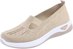 Orthopedic Shoes for Women Woven Orthopedic Mens Tennis Shoes Jogging Dress Casual Shoes Women's Fashion Sneakers Slip On Tennis Shoe Loafers Casual Slip On