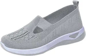 Orthopedic Shoes for Women Woven Slip on Walking Running Shoes for Men Sports Men's Casual Shoes Fashion Sneakers Tennis Shoe Loafers Casual Slip On