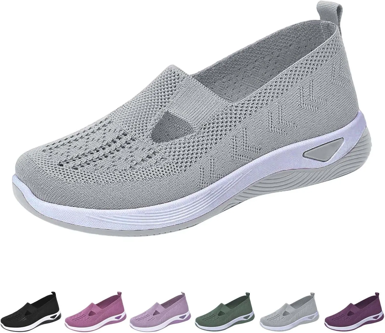 Orthopedic Shoes for Women Woven Slip on Walking Running Shoes for Men Sports Men's Casual Shoes Fashion Sneakers Tennis Shoe Loafers Casual Slip On