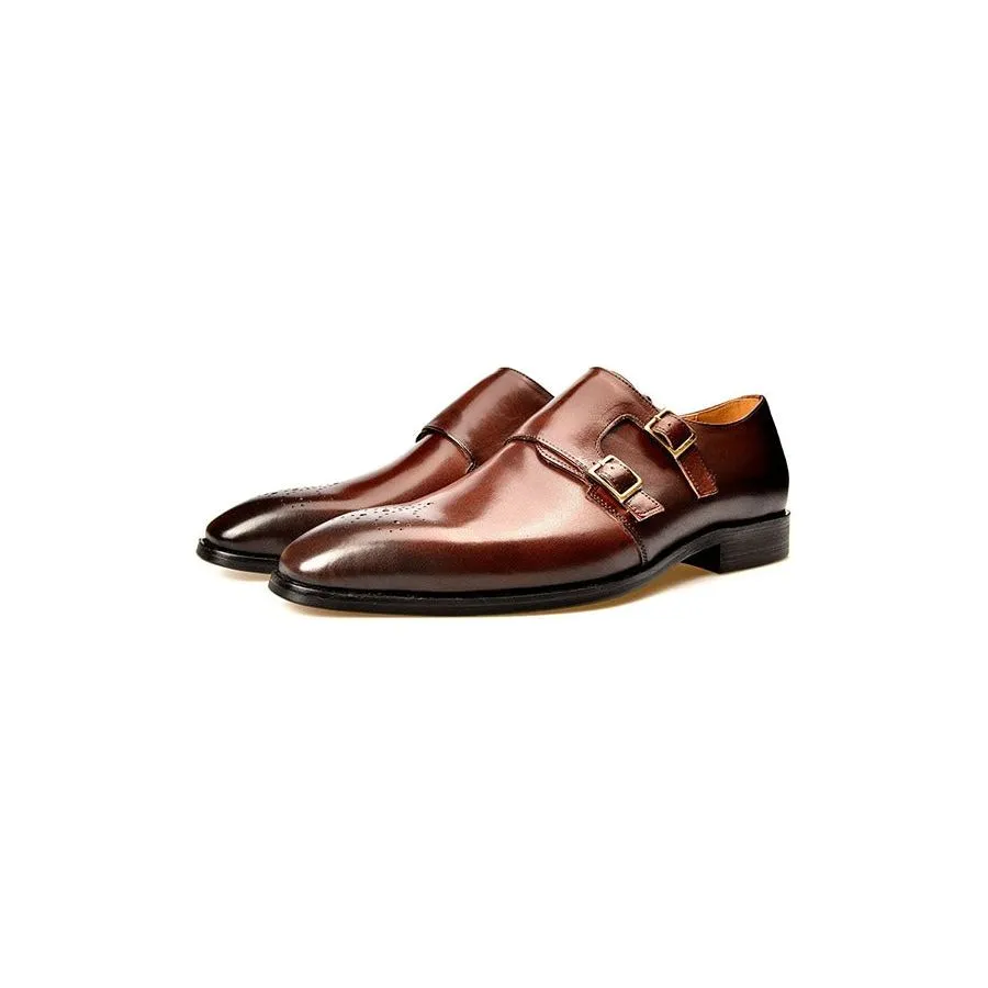 Ostranuxe Classic Monk Shoes