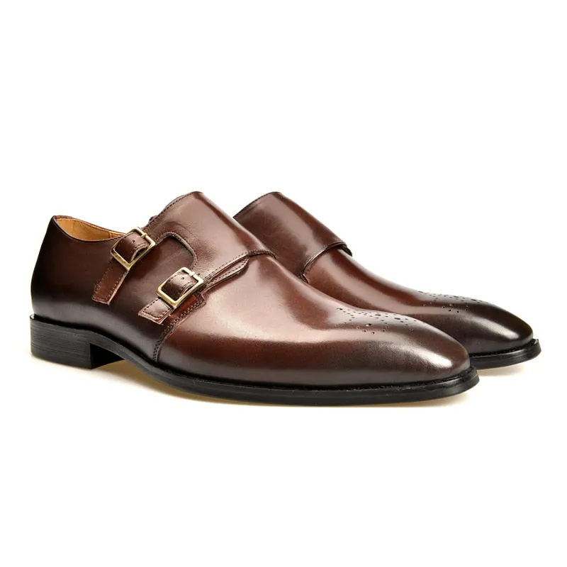 Ostranuxe Classic Monk Shoes