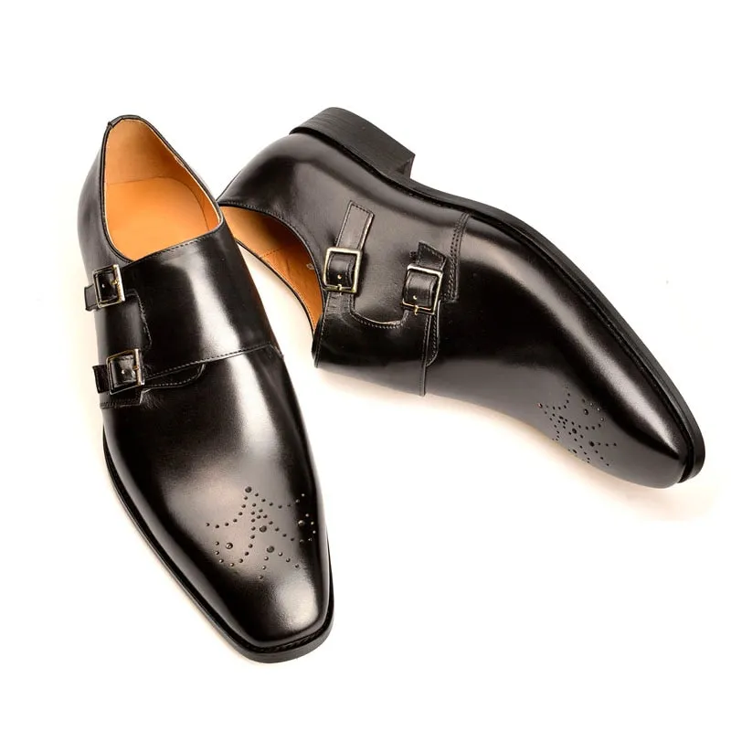 Ostranuxe Classic Monk Shoes