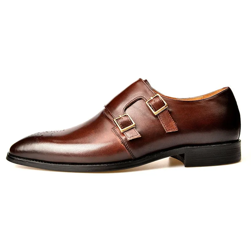 Ostranuxe Classic Monk Shoes