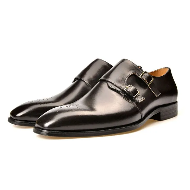 Ostranuxe Classic Monk Shoes