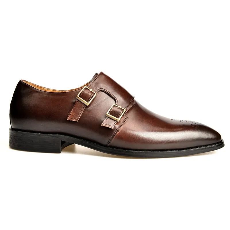 Ostranuxe Classic Monk Shoes