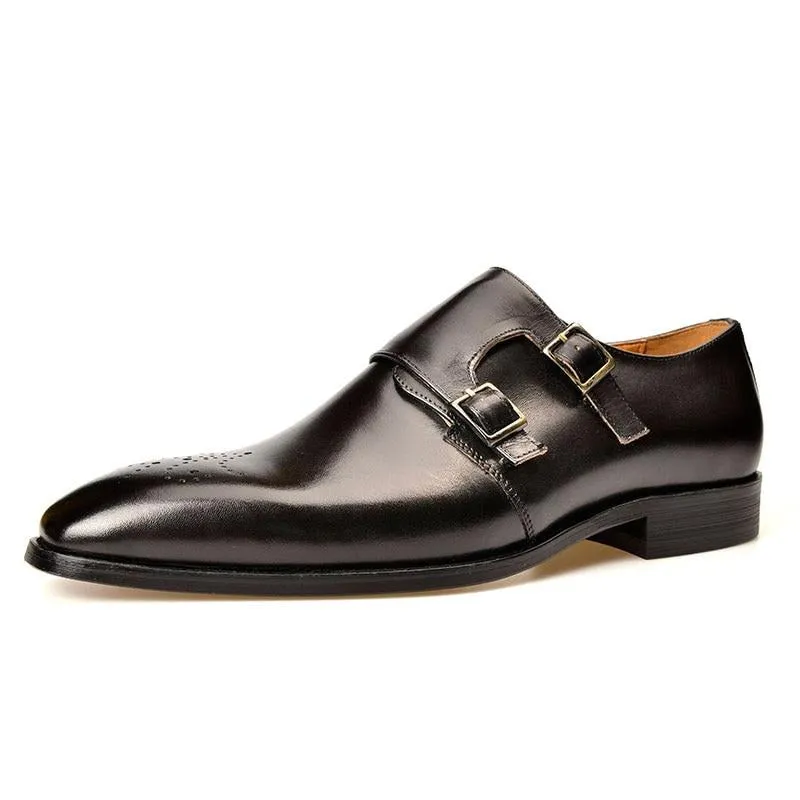 Ostranuxe Classic Monk Shoes