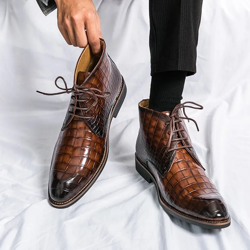 Ostranuxe Formal Texture Boots