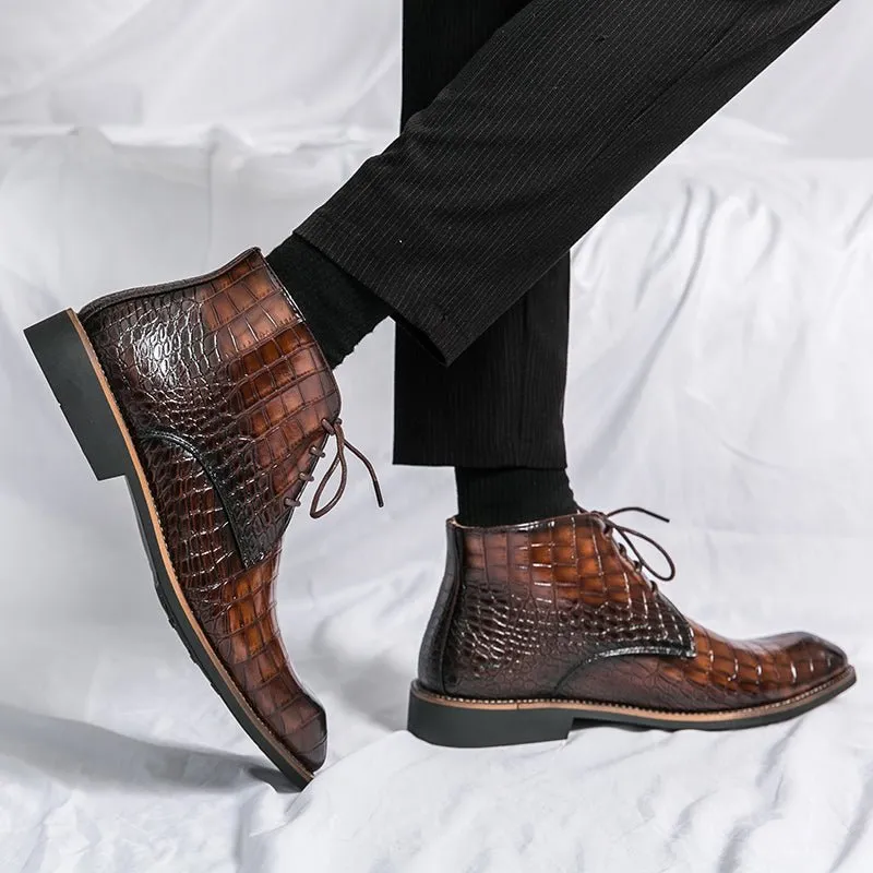 Ostranuxe Formal Texture Boots