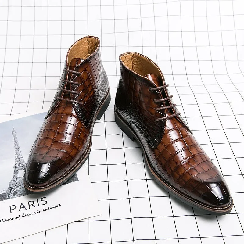 Ostranuxe Formal Texture Boots