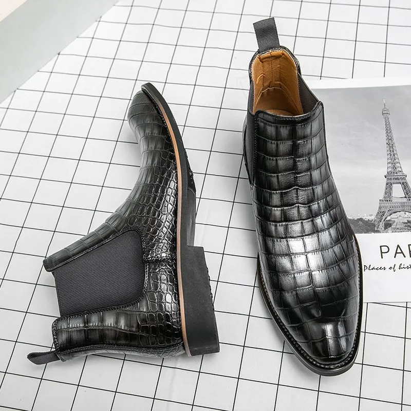 Ostranuxe Formal Texture Boots