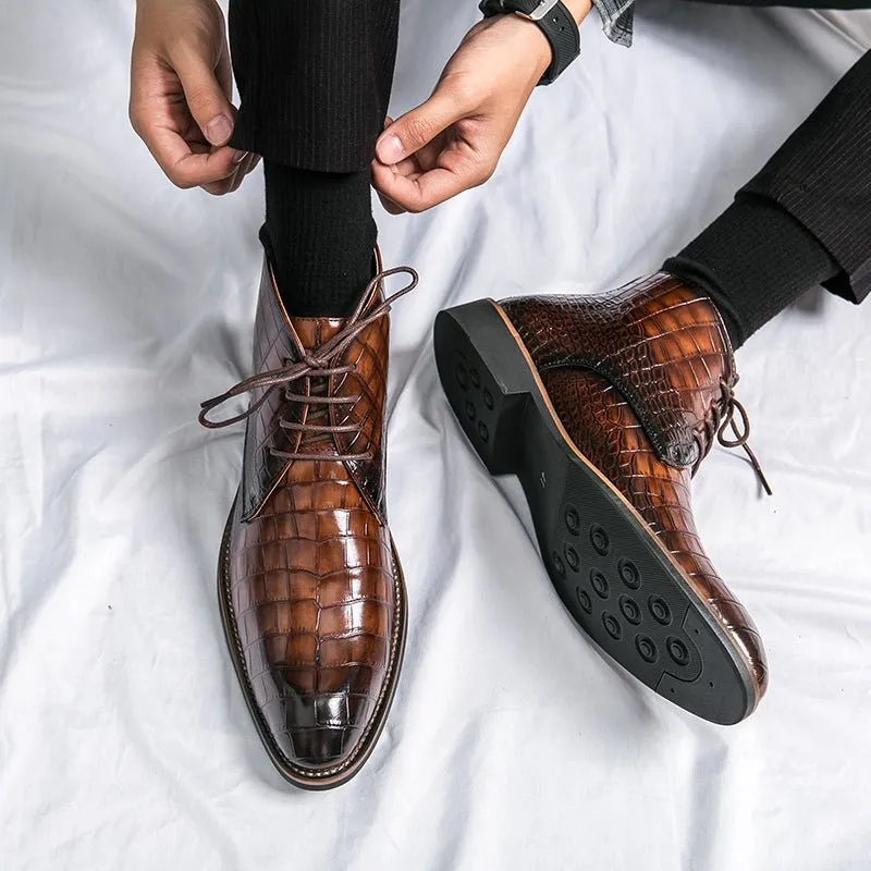 Ostranuxe Formal Texture Boots