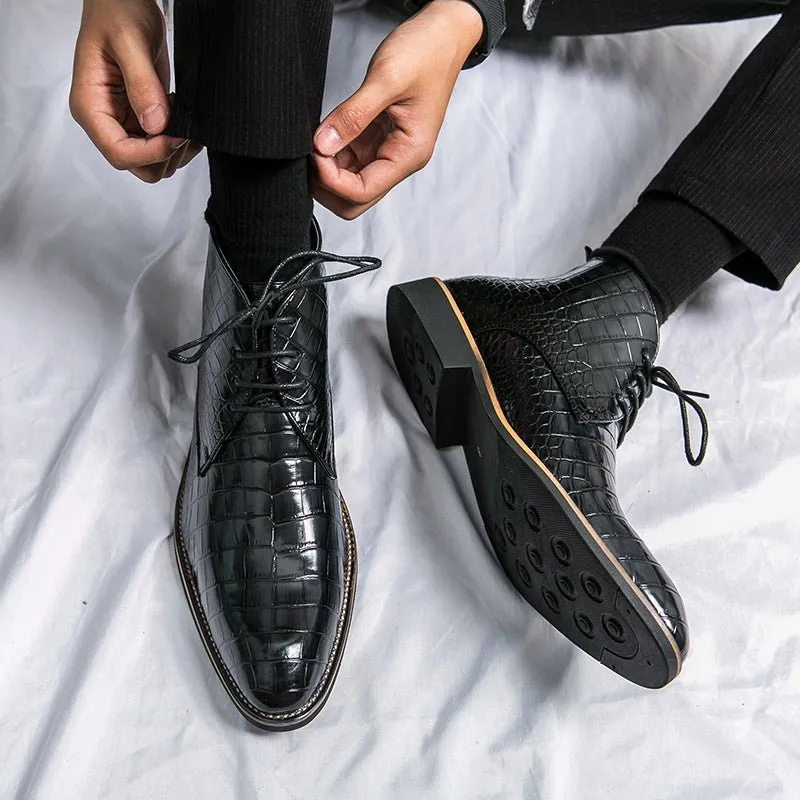 Ostranuxe Formal Texture Boots