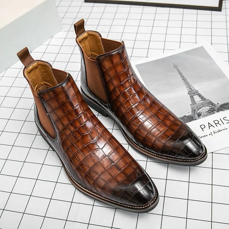 Ostranuxe Formal Texture Boots