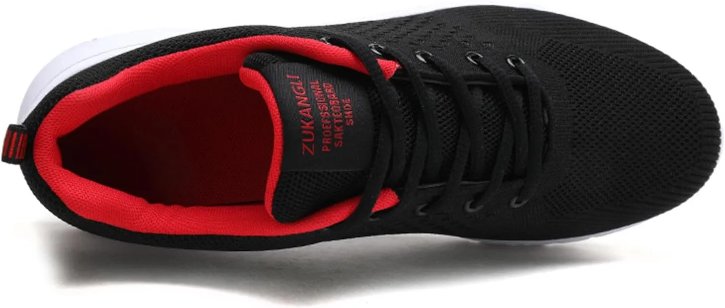 Outdoor Jogging Sneaker for Men Comfortable Breathable Stretch Canvas Slip On Sneaker Comfortable Stretch Shoes