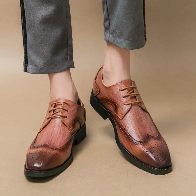Oxford Shoes for Men New Oxford Shoes for Men Luxury Patent Leather Wedding Shoes Pointed Toe Dress Shoes Classic Derbies
