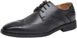 Oxford Shoes for Men New Oxford Shoes for Men Luxury Patent Leather Wedding Shoes Pointed Toe Dress Shoes Classic Derbies