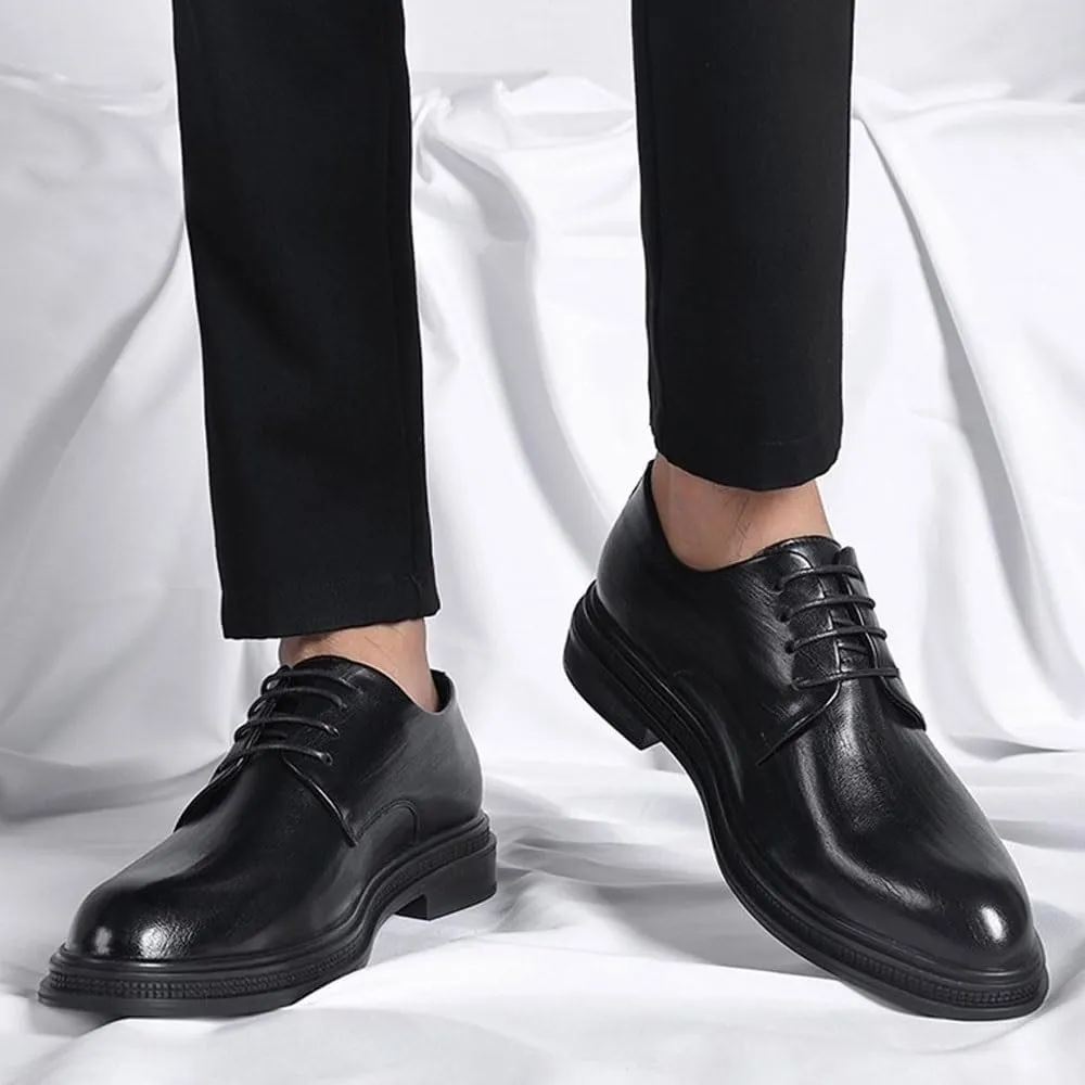 Oxfords Classic Casual Shoes Cap Toe Dress Shoes for Wedding