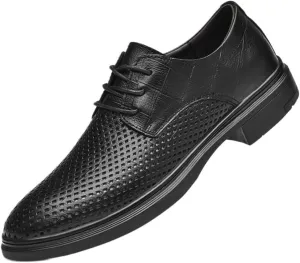 Patent Leather Oxford Shoes for Men Shiny Dress Shoes for Business Attire