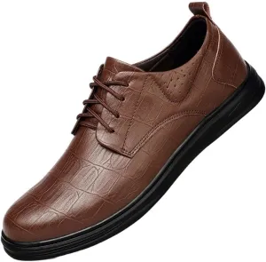Patent Leather Tuxedo Oxford Shoes for Men Shiny Pointed Toe Dress Shoes