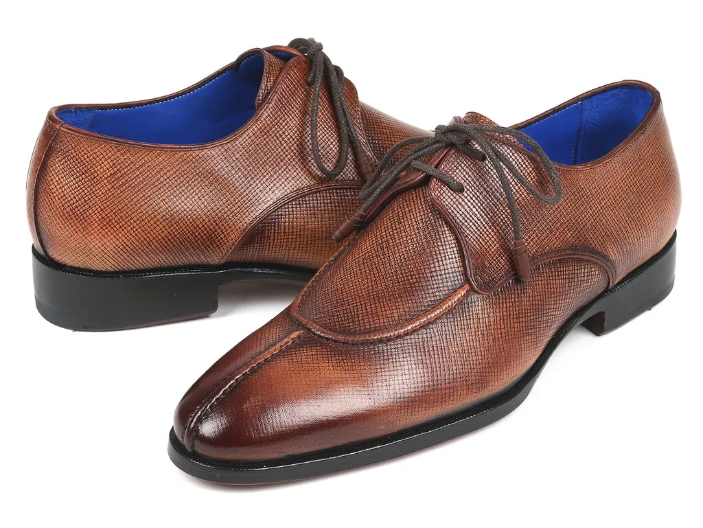 Paul Parkman Split Toe Men's Brown Derby Shoes