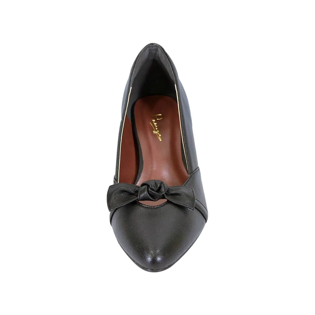 PEERAGE Belle Women's Wide Width Leather Dress Pumps