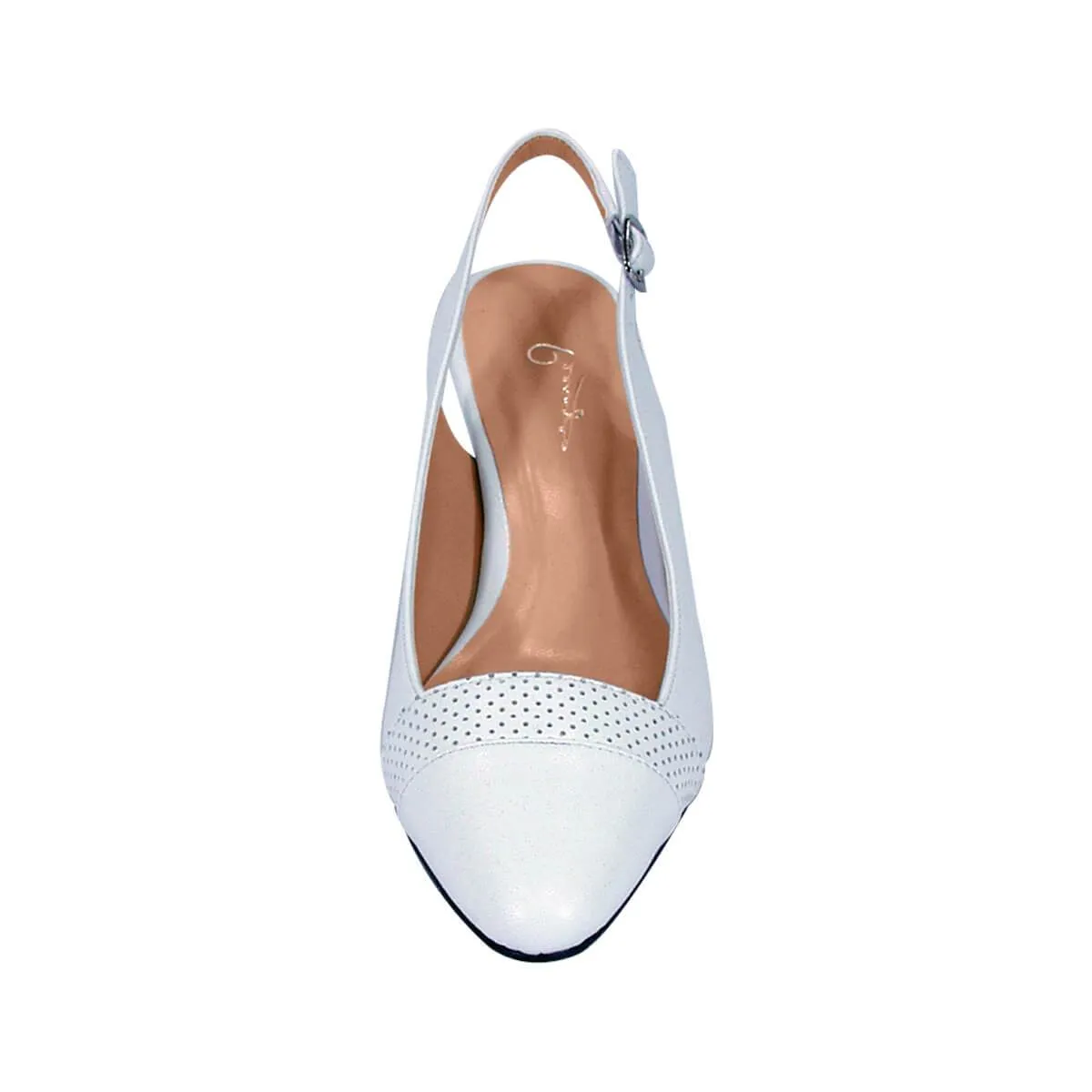 PEERAGE Candy Women's Wide Width Leather Pumps