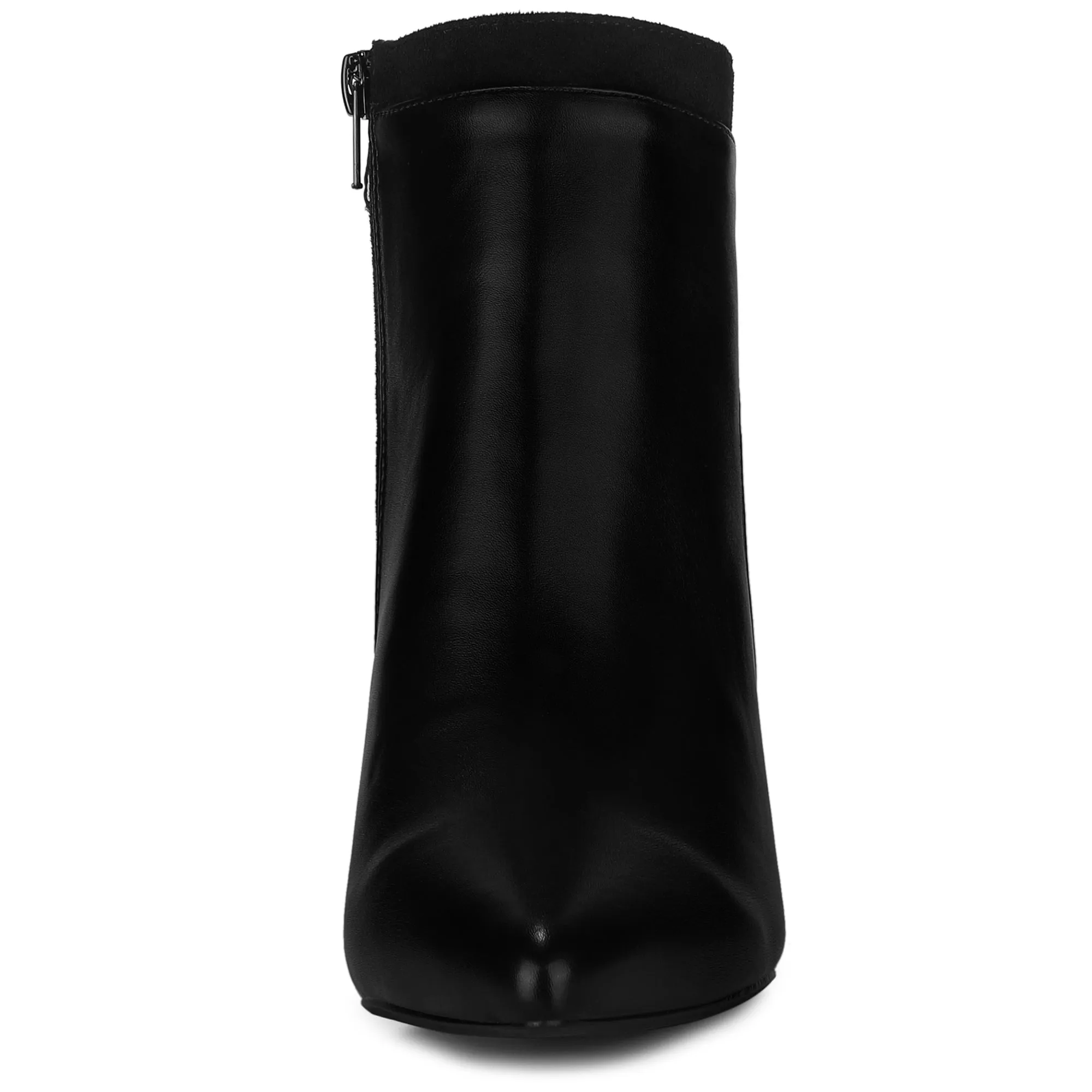 Pointed Toe Side Zipper Stiletto High Heel Ankle Boots
