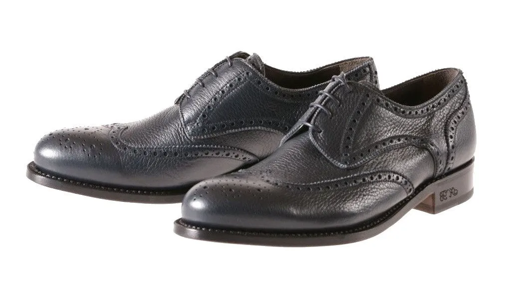 Portello Deer Leather Derby Shoes