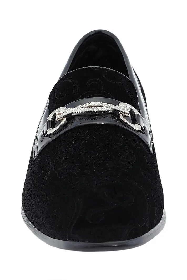 "Throne" Black Tuxedo Shoes