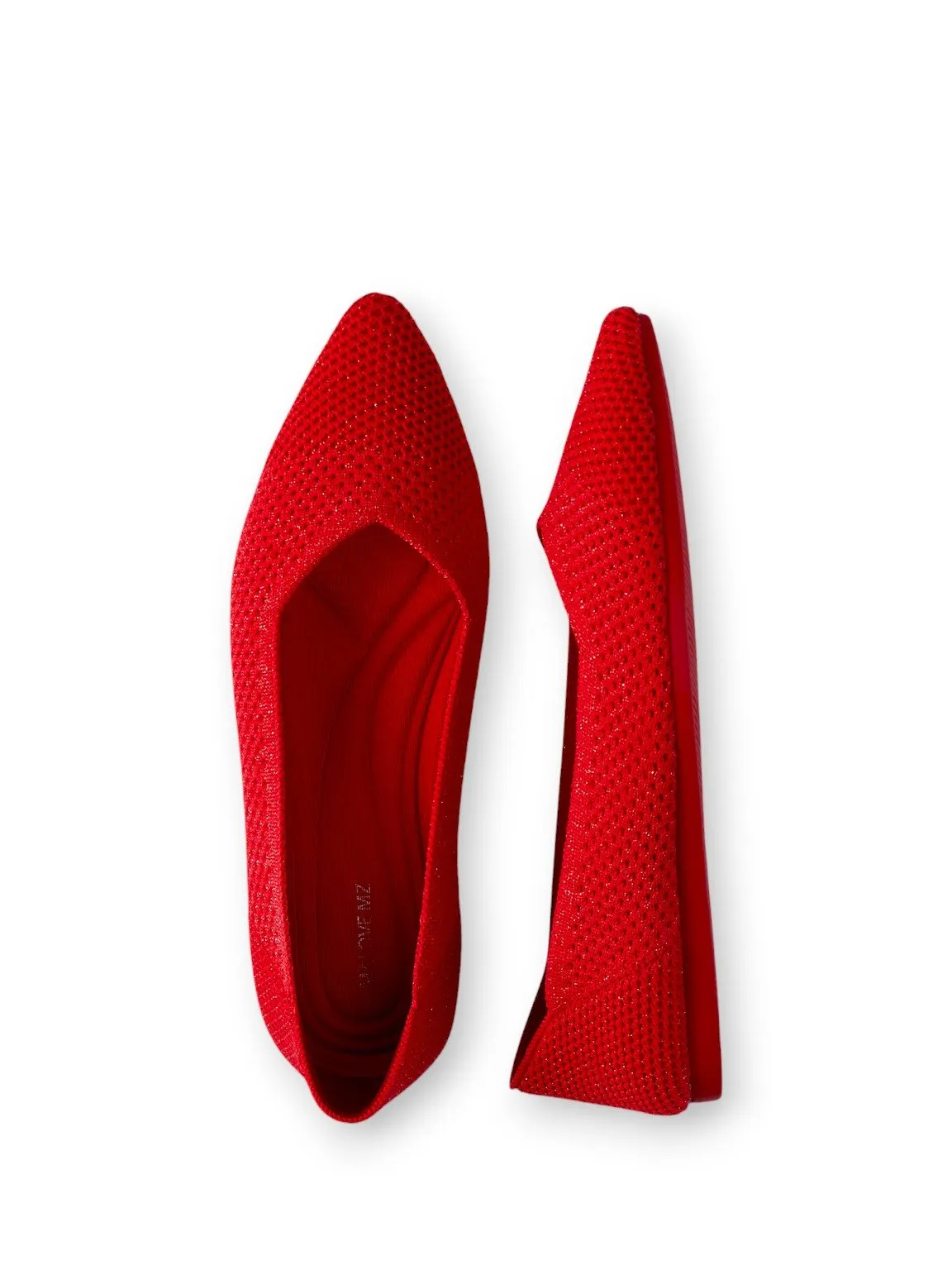 Rainbow Pointed Toe Flats