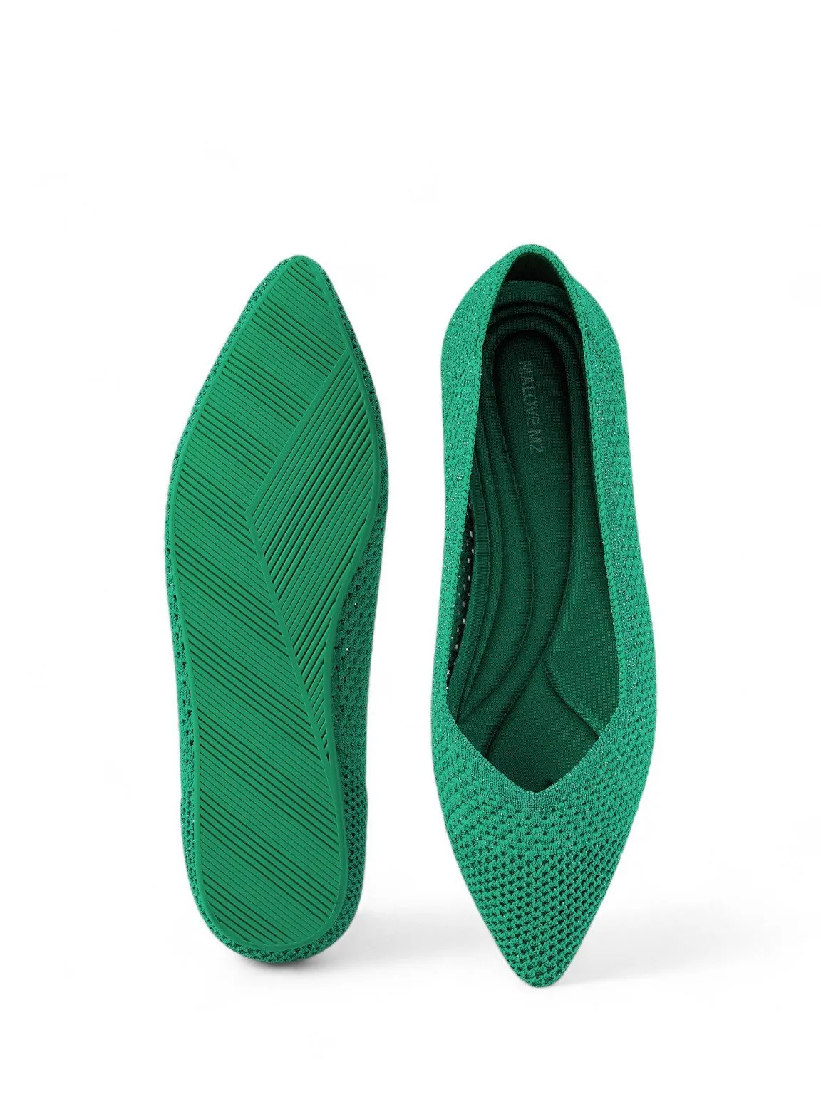 Rainbow Pointed Toe Flats