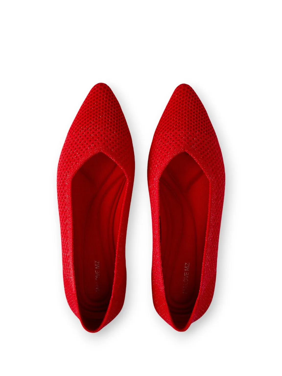 Rainbow Pointed Toe Flats