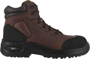 Reebok Work Women's Trainex Comp Toe Work Boot Esd Dark Brown - 6 Medium