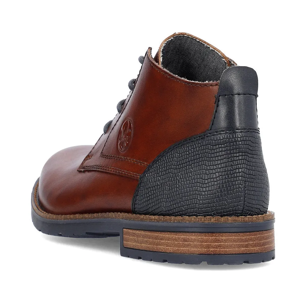 Rieker Men's Leather Lace Up Chukka Boot