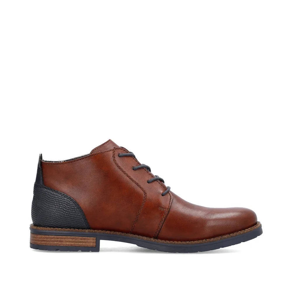 Rieker Men's Leather Lace Up Chukka Boot