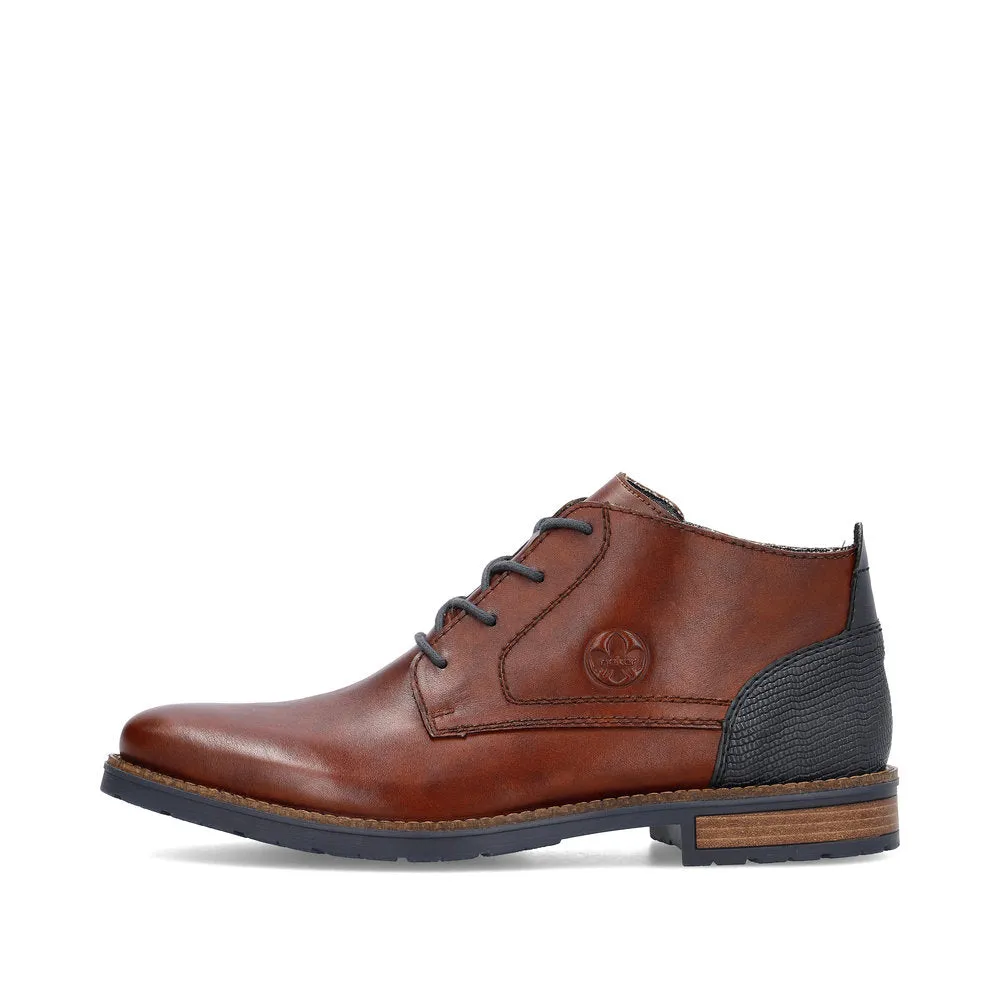 Rieker Men's Leather Lace Up Chukka Boot