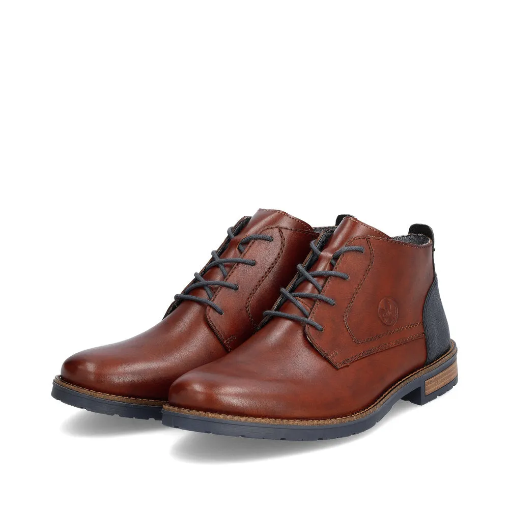 Rieker Men's Leather Lace Up Chukka Boot