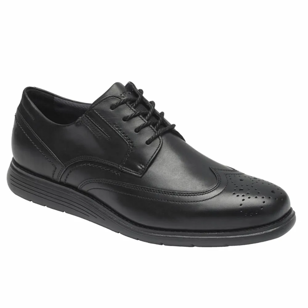 Rockport Men TOTAL MOTION SPORT DRESS WING TIP BLACK