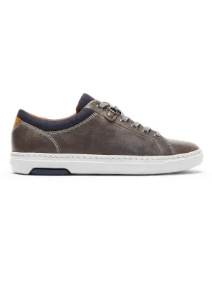 Rockport Men's Pulsetech Cupsole Sneakers Steel Grey Leather CI6216