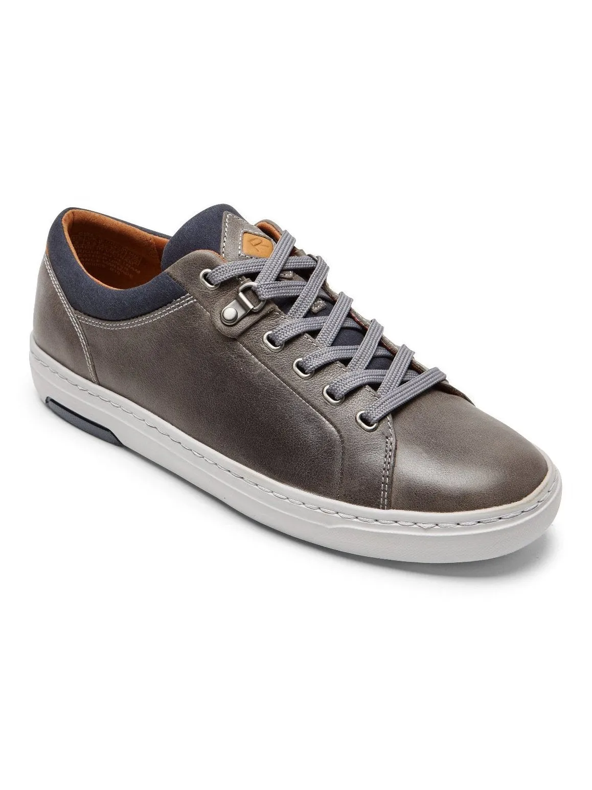 Rockport Men's Pulsetech Cupsole Sneakers Steel Grey Leather CI6216