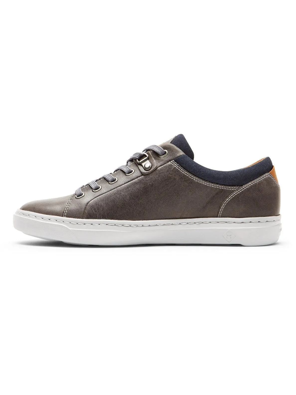 Rockport Men's Pulsetech Cupsole Sneakers Steel Grey Leather CI6216