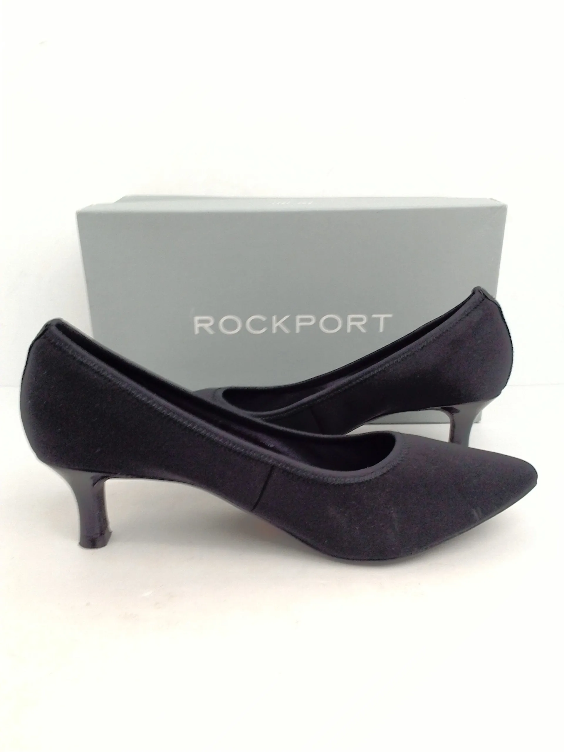Rockport Women's Black Pointed Toe Heels Size 10 M