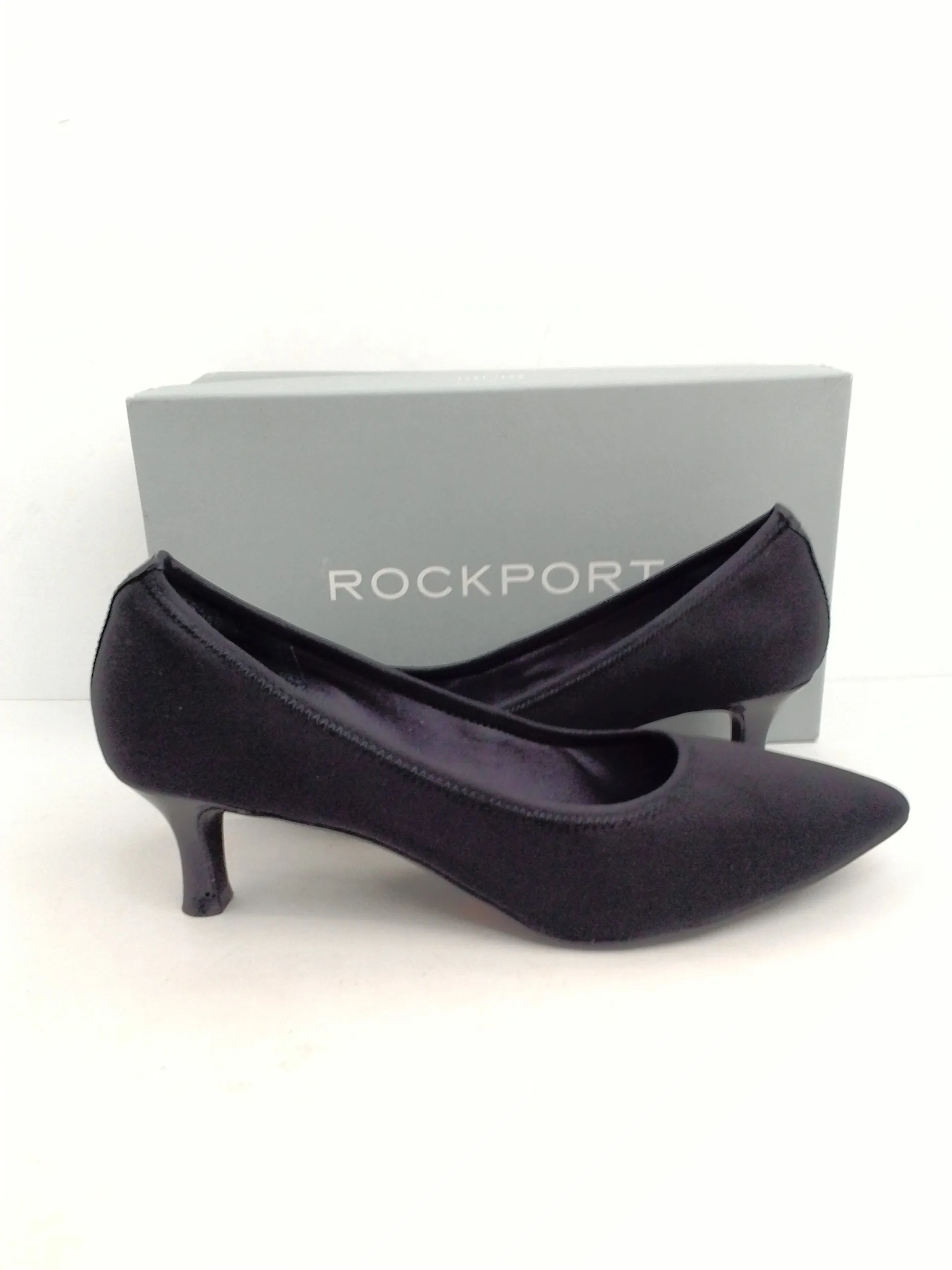 Rockport Women's Black Pointed Toe Heels Size 10 M
